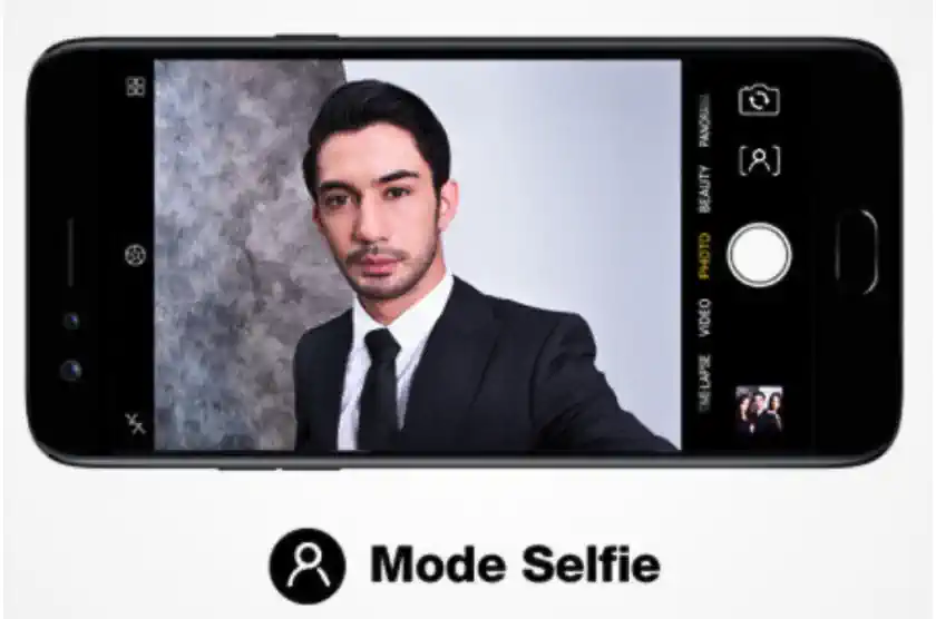 Mode Selfie OPPO F3 Reza Phone