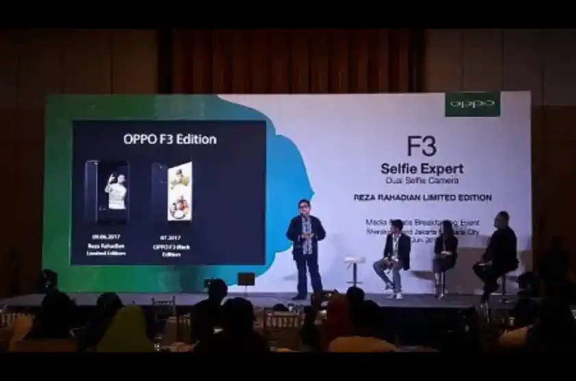 Talkshow OPPO F3 Reza