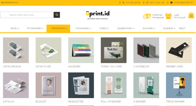 Pengalaman Cetak Kartu Nama di Uprint