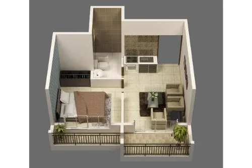 contoh desain rumah minimalis tipe 21