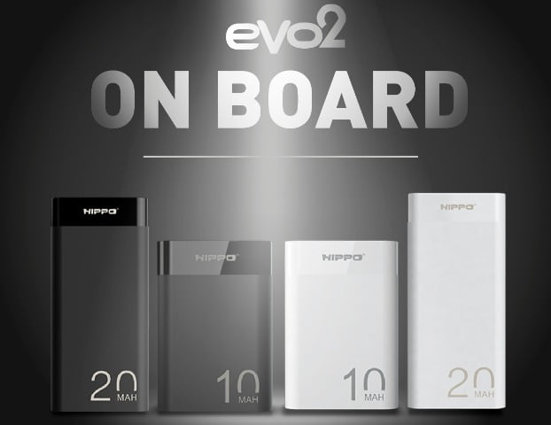 Powerbank HIPPO Evo2 Compact Powerbank Terkecil